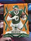 2025 Panini Phoenix Football Orange Lazer Braelon Allen #17