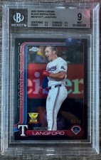 2025 Topps Chrome Black Refractor Wyatt Langford /10