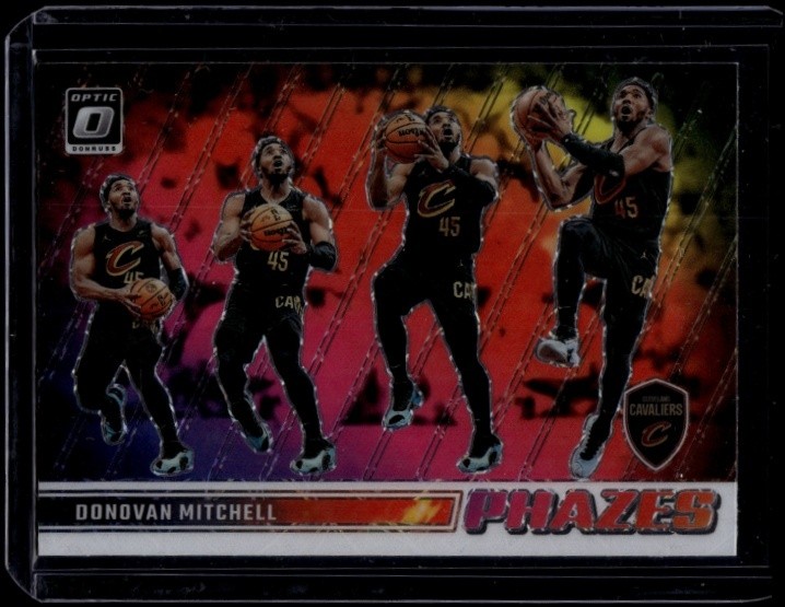 2023-24 Panini Donruss Optic Basketball Donovan Mitchell #1 Phazes