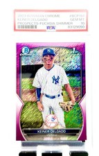 2023 Bowman Chrome Sapphire Edition #BCP-191 Keiner Delgado Prospects PSA 10