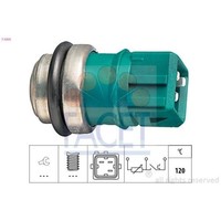 Sensor KüHlmitteltemperatur Facet 7.3550 Made In Italy - Oe Equivalent FüR Opel