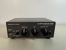 USB PHONO 2.0 American Audio  Audio Genie Pro Computer Pre-Amp/Processor Amp