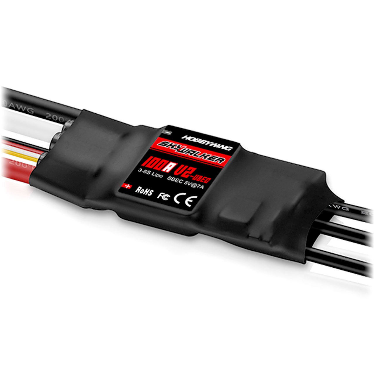 Hobbywing HW80060441 Skywalker V2 100A 3-6s, 7A BEC