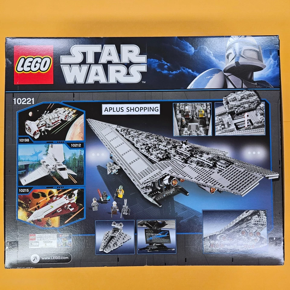 Суперзвездный разрушитель LEGO Star Wars 10221 ЗАПЕЧАТАННЫЙ - Изображение 2 из 4