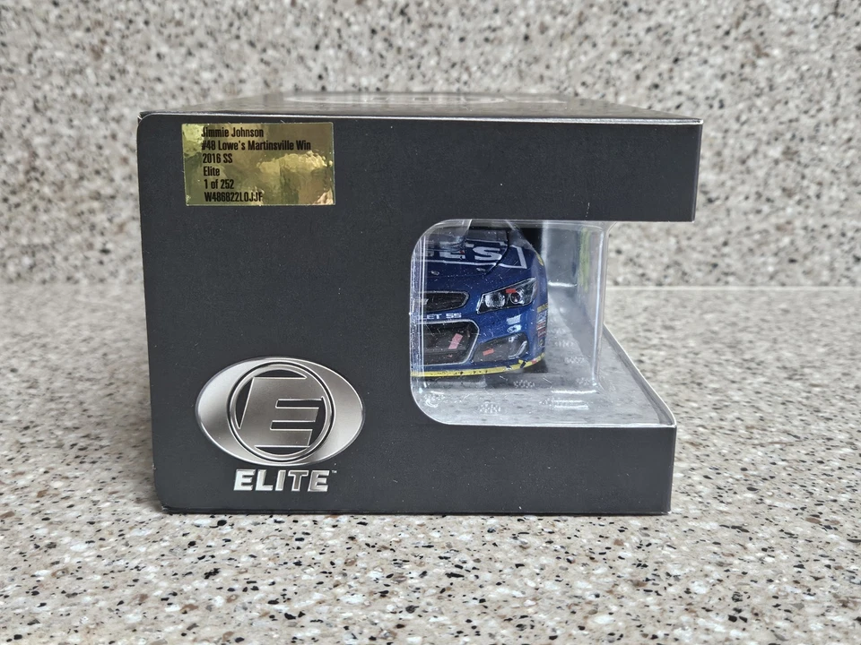 JIMMIE JOHNSON 2016 #48 LOWE'S MARTINSVILLIE RACED WIN ELITE - Image 2 of 4