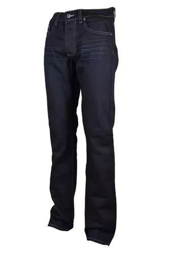Jeans Uomo Calvin Klein ck Pantaloni gamba dritta regular fit 44 Vita Bassa Blu - Foto 5 di 9