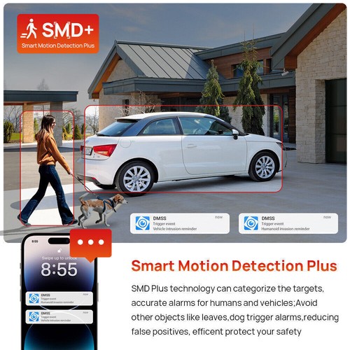 Dahua 8MP IPC-PFW3849S-A180-AS-PV Network IP POE Camera Panoramic Smart TiOC2.0 - Picture 9 of 20