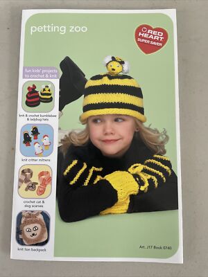 COATS & CLARK ART J17 FUN KIDS' PROJECT CROCHET & KNIT IDEAS (k)