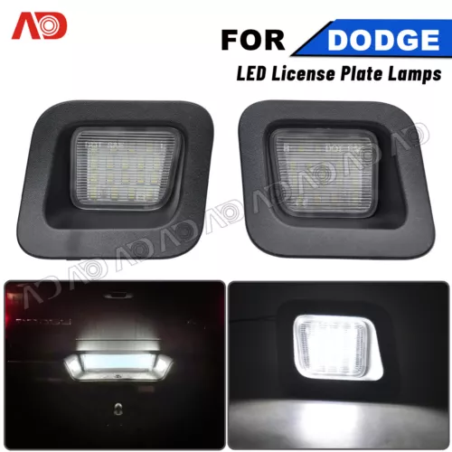 LED License Plate Light Rear Bumper Lamp For 03-2022 Dodge Ram 1500 2500 3500 HG