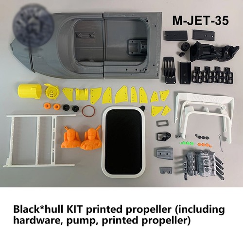 1:10 Brushless RC Jet Boat 390mm 15" Kit M-JET-35 Mini Pump Newi0I5 - Picture 13 of 15