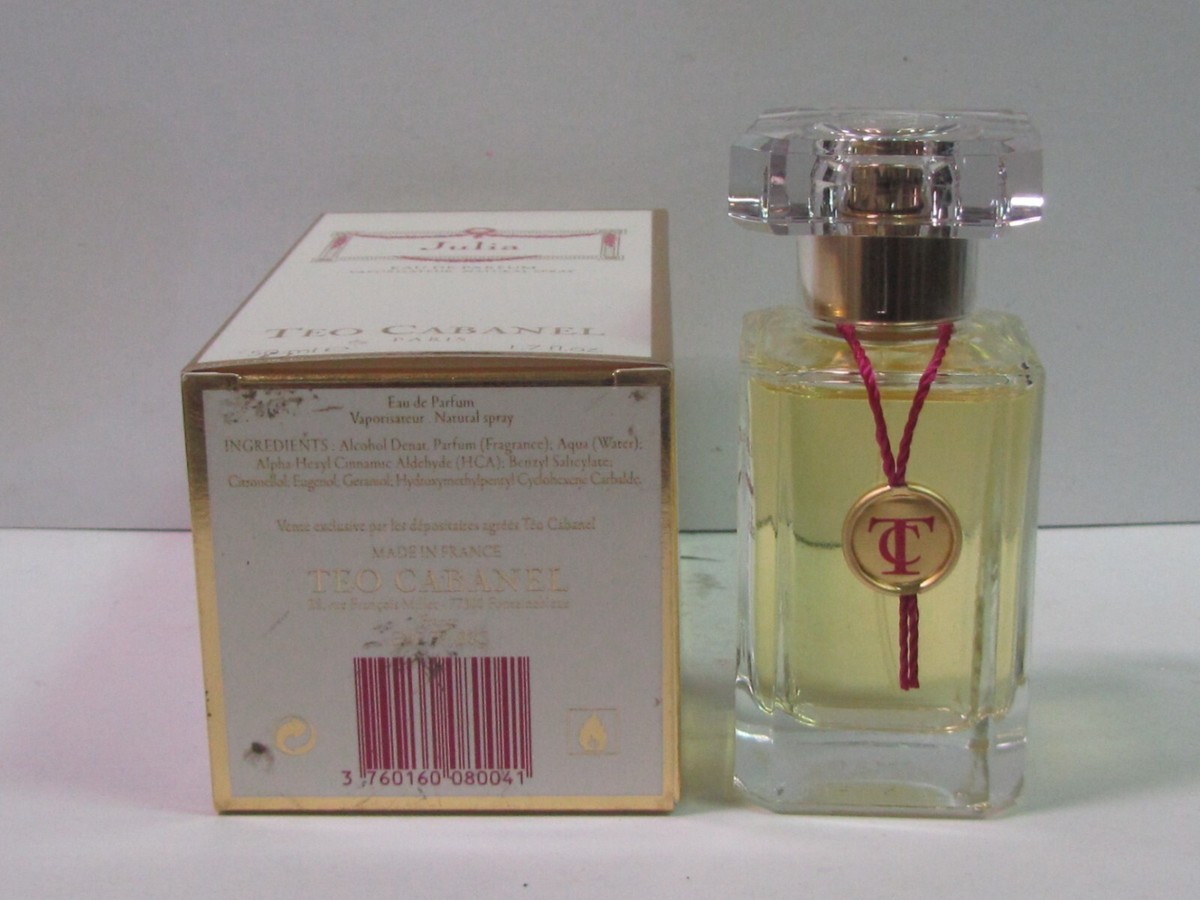 Julia by Teo Cabanel For Women 1.7 oz Eau de Parfum Spray New In
