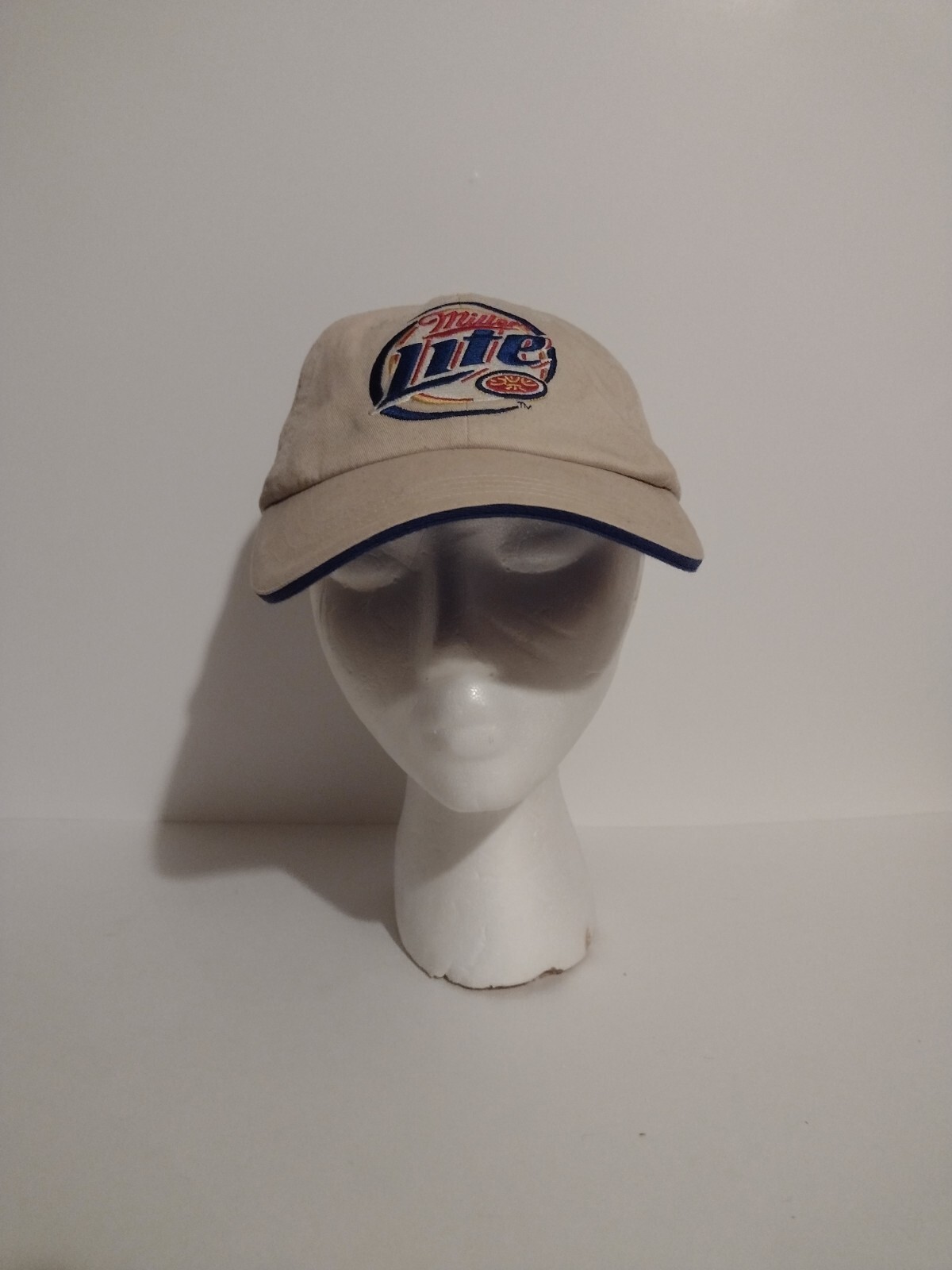 Miller Light Adjustable Baseball Cap Embroidered … - image 1