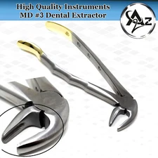 NEW GERMAN EXTRACTING EXTRACTION FORCEPS # MD3 MEAD FORCEPS DENTAL INSTRUMENTS 