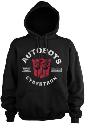 Transformers Autobots Cybertron Hoodie Black