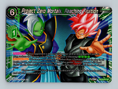Dragon Ball Super Card Game Project Zero Mortals, Reaching Fruition Foil