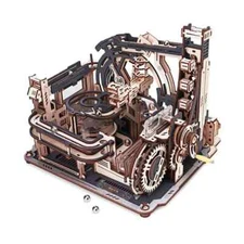 ROKR Marble Spaceport Marble Run 3D Wooden Puzzle LGC01