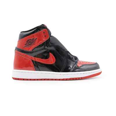 555088-063 Nike Air Jordan 1 Retro High OG Patent Bred