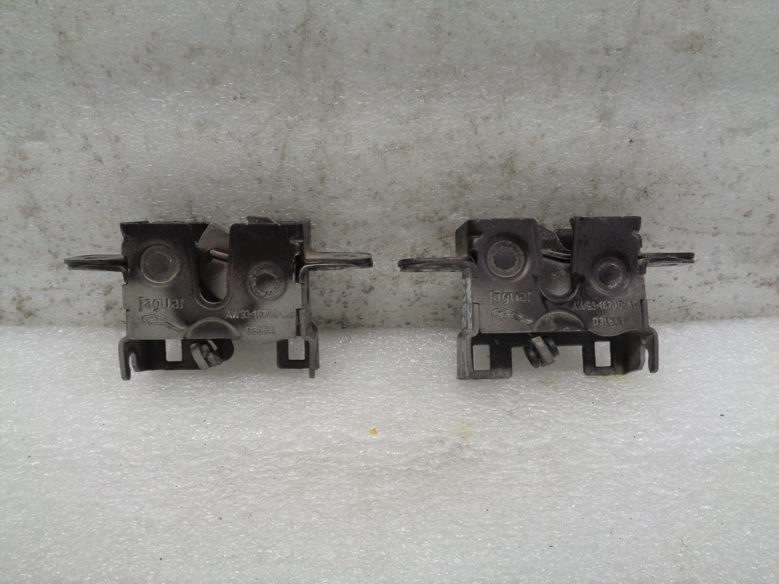 2010-2018 Jaguar XJ Hood Bonnet Right and Left Lock Latch Set of 2 OEM AK2212152