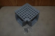 Polylok PL-90860-60 Elbow for Trench Drain Gray