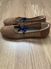 Wanted Womens Ballet Slippers, Tan/Brown Size 8.5 M