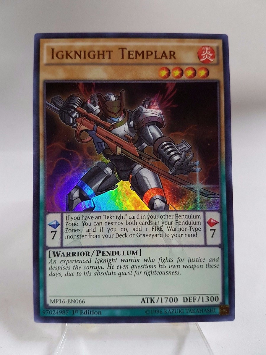 Igknight Templar Ultra Rare Yu-gi-oh | Cuotas Sin Interés