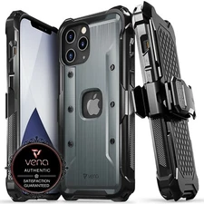 Vena [vArmor] Shockproof Rugged Holster Case for iPhone 12 / 12 Pro / 12 Pro Max