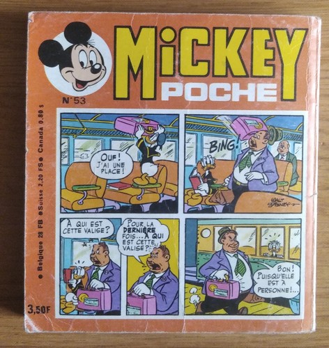 MICKEY POCHE n° 53 , édition EDI-Monde , 09/1978 - Picture 2 of 2