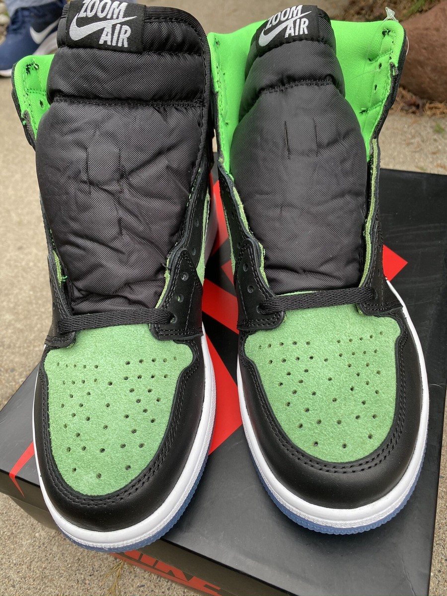 Nike Air Jordan 1 High Zoom size 8.5 . Rage Green Black. CK6637-002. Nike Air Jordan 1 High Zoom size 8. Rage Green Black. CK6637  main image 2