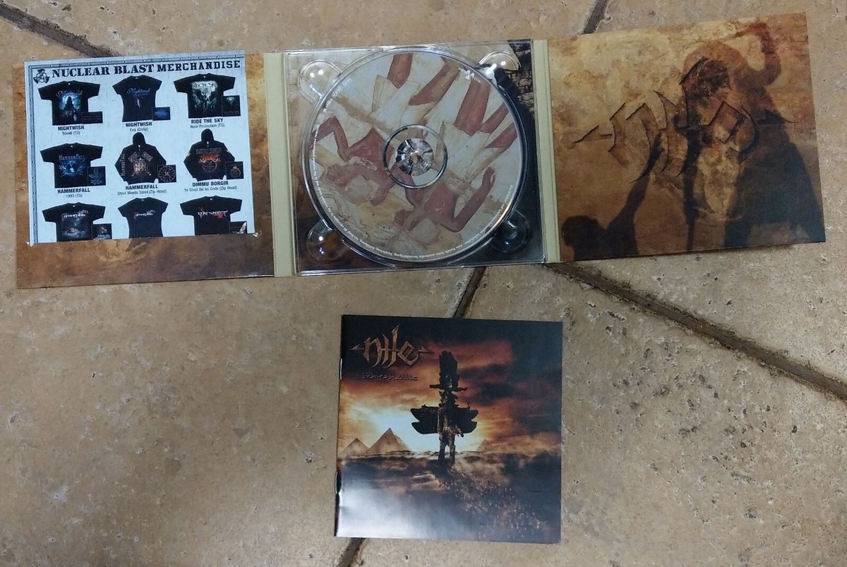 サイン入り　ナイル　Nile CD Nile（ナイル）｜『The Underworld Awaits Us All』USデス・メタル界の