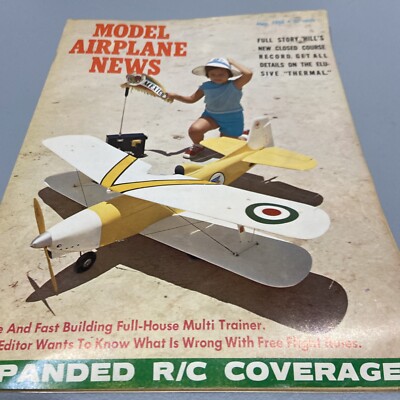 Vintage Model Airplane News May 1966