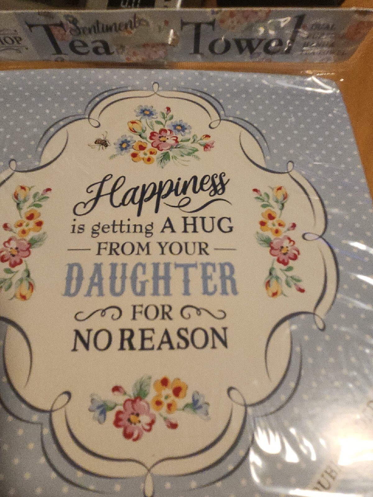 Sentiment Tea Towel | eBay
