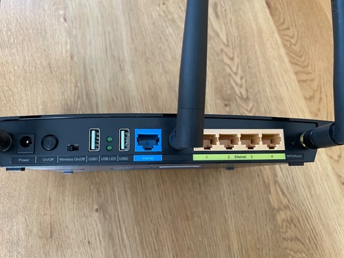 TP-LINK AC1200 Wireless Dual Band Gigabit WiFi Router/Archer C5 - Black. - Photo 3/5