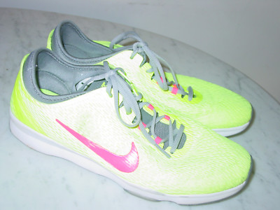 2014 Womens Nike Zoom Fit Volt/Pink Running Shoes! Size 9 $120.00 | eBay