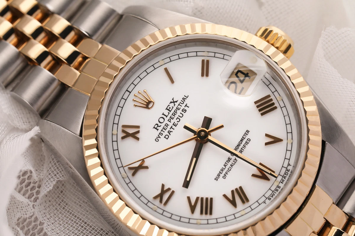 Datejust white cheap face