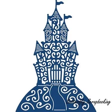 ELEGANT TATTERED LACE CASTLE Die Cutting Die Tattered Lace Die D1058 New