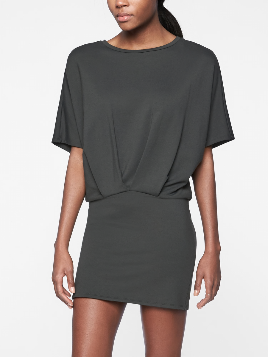 athleta pleated dress Match Point Pleated Dress