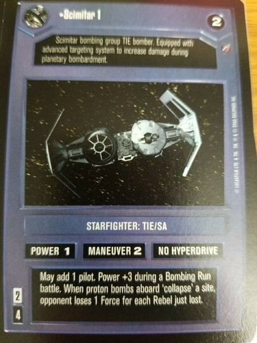 Star Wars CCG Death Star II BASIC SINGLES Select Choose Your Card SWCCG - Picture 94 of 121