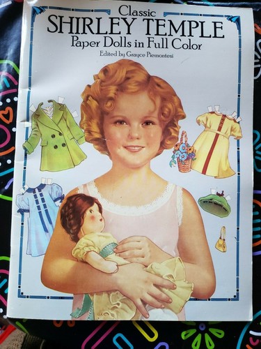Set of 2 Classic & Original Shirley Temple Paper Dolls in Full Color Books - Foto 5 di 10