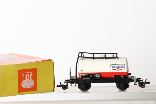 Zeuke TT   Kesselwagen weiß rot MOBIL  SJ 504 777  in VP  (320144) 5934 | Zustand: Gebraucht