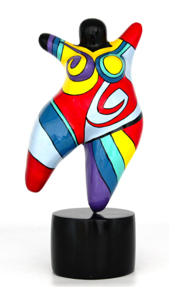 Hommage à Niki De Saint Phalle Nana Style VII En XL Sculpture 114x47x50 Cm