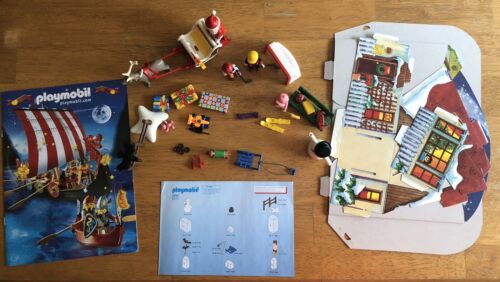 Playmobil Christmas Santa Claus Advent Calendar Pieces 5711 Instructions House