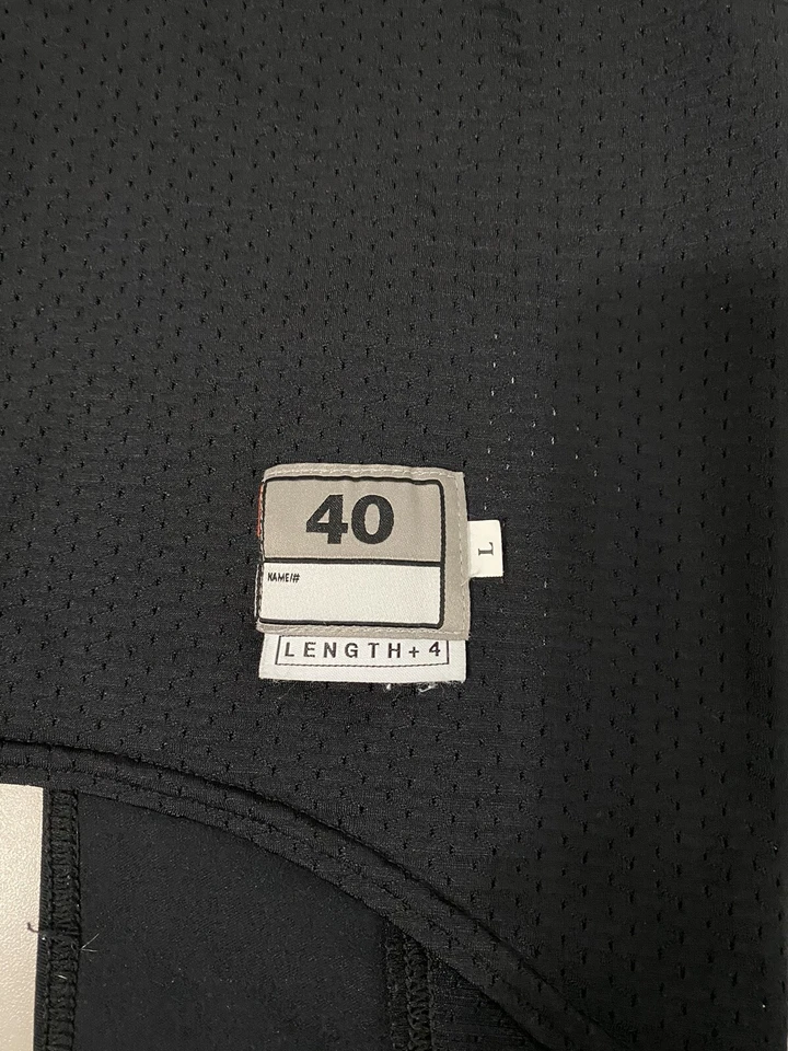 Rare Black Nike Mizzou Missouri Tigers Football Game Jersey Men's 40 L Large - Image 4 of 4