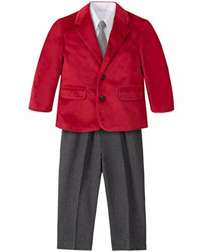 baby velvet suit