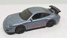 2010 Hot wheels Porsche 911 GT3 RS Grey Die Cast Car - FREE SHIPPING 
