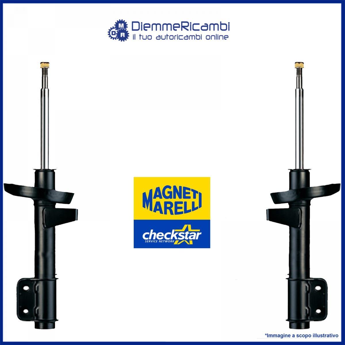 KIT 2 AMMORTIZZATORI ANTERIORI MAGNETI MARELLI RENAULT SCENIC III 09->