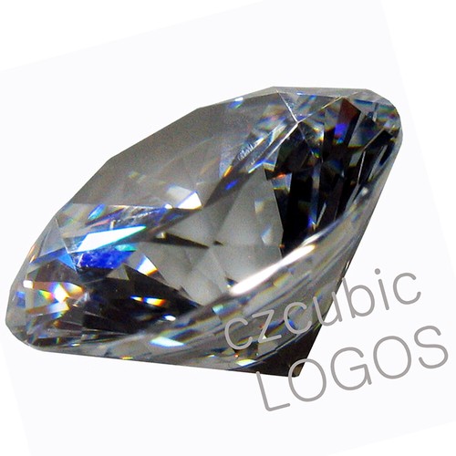 FORMA REDONDA ESMERALDA ZIRCONIA CÚBICA DE ALTA CALIDAD PIEDRAS SUELTAS TRANSPARENTES ENVÍO EE. UU. 10 - Imagen 6 de 9