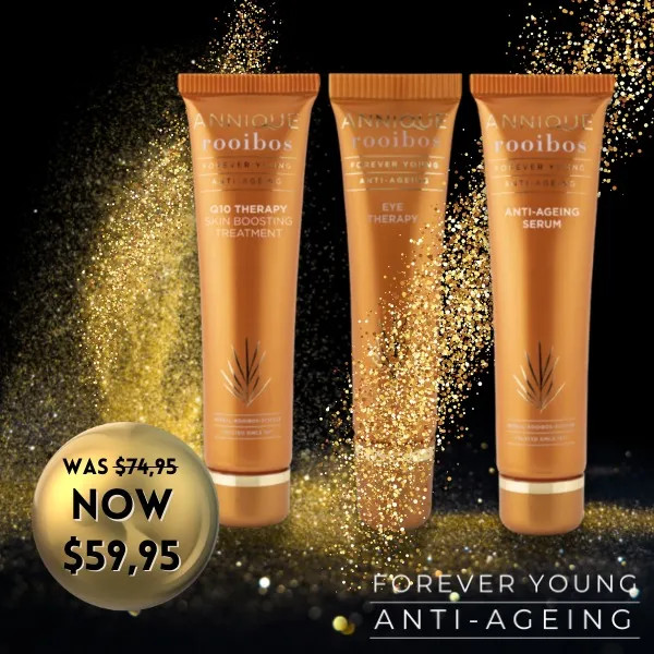 Award-Winning Rooibos Forever Young Bundle (Intense Anti-Aging) Annique 