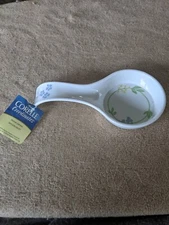 CORELLE COORDINATES SECRET GARDEN SPOON REST NEW WITH TAG FREE USA SHIPPING