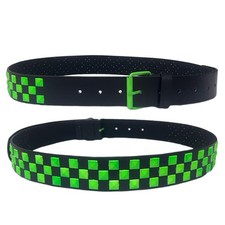 Leather Belt Punk Rock Pyramid Stud Goth Style Casual Thick Gothic Studded