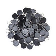 100PCS 125KHz RFID Key Fob Contactless Keyfob Proximity ID Card Token Tag Key...